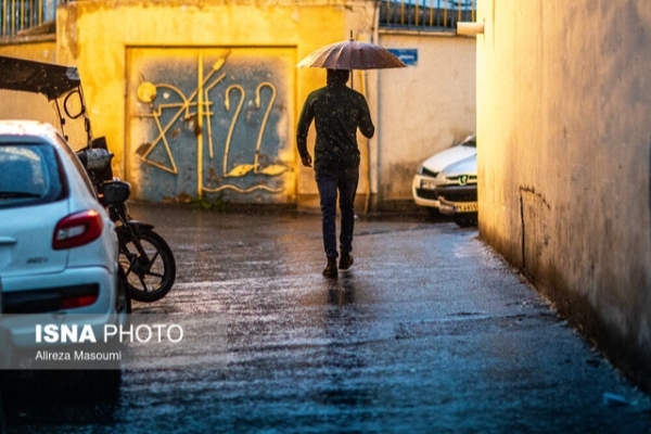 ورود سامانه بارشی به کشور طی امروز