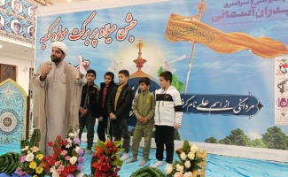 سرپل ذهاب در سالروز میلاد حضرت علی(ع) غرق در نور و سرور است