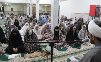 حضور ۳۵۰ معتکف در مراسم اعتکاف شهرستان