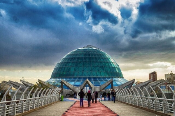 رصد ملاقات مریخ و مشتری در گنبد مینا