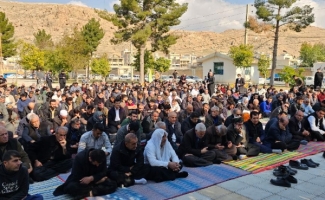 نماز طلب باران در سرپل ذهاب اقامه شد