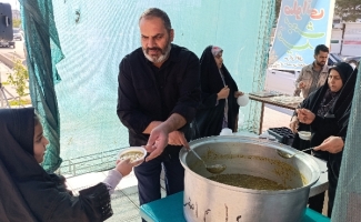 برپایی ایستگاه صلواتی به مناسبت مبعث پیامبر اکرم (ص) در شهرستان سرپل ذهاب