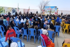 برگزاری مراسم جشن انقلاب در دهستان پشت تنگ بخش دشت‌ذهاب شهرستان