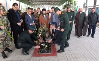 میهمانی لاله ها در گلزار شهدای شهرستان سرپل‌ذهاب