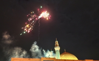 نورافشانی و طنین انداز شدن نوای الله اکبر در سرپل‌ذهاب