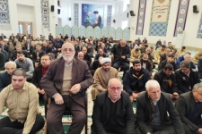 آیین برگزاری نماز جمعه سرپل ذهاب به روایت تصویر