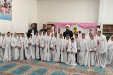 دانش آموزان دبستان دخترانه ۱۷ شهریور  سرپلذهاب رسیدن به سن تکلیف را جشن گرفتند /دستهای راز و نیاز فرشتگان زمینی در اولین روز از مکلف شدن به آسمان بلند شد  ♨️ ه