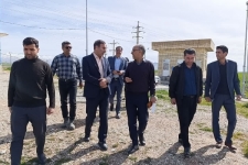 بازدید فرماندار شهرستان از بخش‌های مختلف طرح سامانه گرمسیری