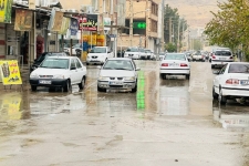 نخستین باران پائیزی طراوت و نشاط را به سرپل‌ذهاب آورد
