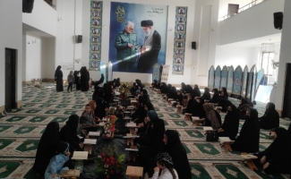 برگزاری سی‌ودومین دوره مسابقات قرآن و عترت بسیج در جوار حرم مطهر احمد بن اسحاق (ره)