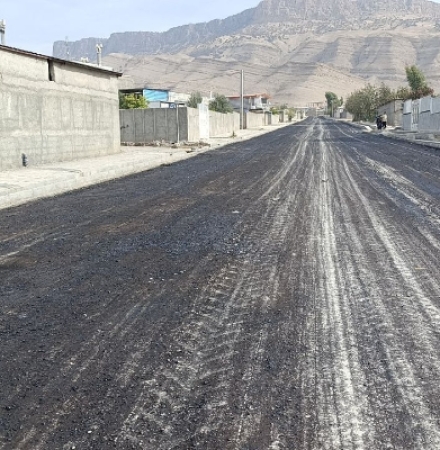 فرماندار سرپل‌ذهاب از پروژه آسفالت روستاهای دشت ذهاب بازدید نمودند