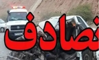 واژگونی تریلر حامل سوخت در محور نرسیده به روستای حبیب‌وند