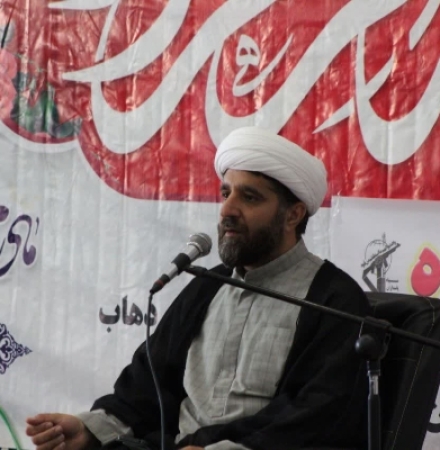 نور ولادت حضرت زهرا (س) در حرم احمد ابن اسحاق (ره)