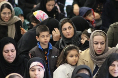 مراسم باشکوه میلاد حضرت فاطمه زهرا (س) در حرم احمد ابن اسحاق (ره) برگزار شد