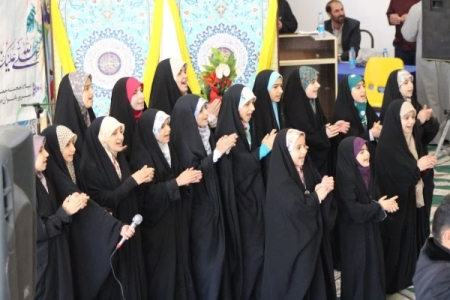 مراسم ویژه میلاد دخت پیامبر اسلام در حرم احمد ابن اسحاق (ره)