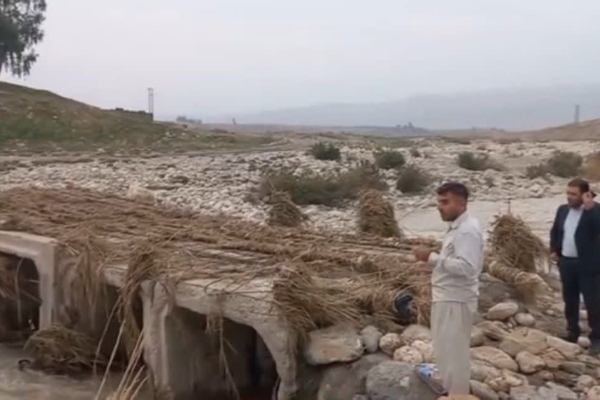 بازدید بخشدار دشت‌ذهاب از راه مواصلاتی روستای کوزه‌رود و مسیرهای دهستان سرقلعه