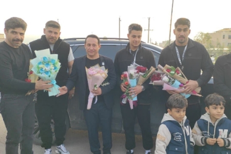 استقبال باشکوه از قهرمانان ووشو دانشجویان کشور در سرپل‌ذهاب