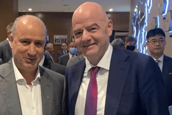 ملاقات تاج با رئیس فیفا برای حل تنش بازی ایران-مصر