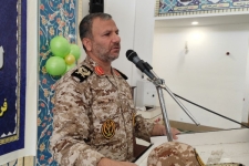 مراسم فرهنگی و تربیتی لشکر ۲۹ نبی‌اکرم (ص) در حرم احمد بن اسحاق سرپل ذهاب برگزار شد