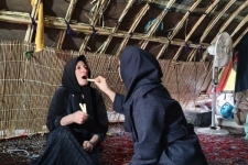 اعزام تیم سلامت به دل طبیعت عشایر