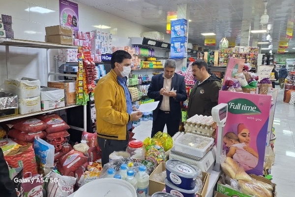گشت مشترک اصناف و اداره صمت برای ساماندهی بازار شهرستان