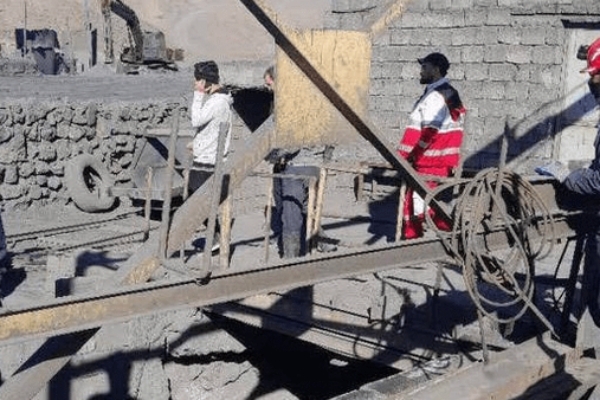 ریزش معدن سنگ‌آهن کوشک در بافق یزد