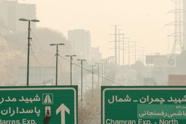 کیفیت هوای تهران ناسالم شد