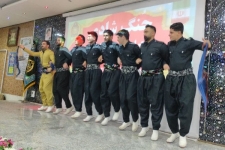 برگزاری جشن میلاد حضرت علی علیه‌السلام و روز پدر در تیپ ۷۱ پیاده مکانیزه ارتش پادگان ابوذر سرپل‌ذهاب 