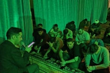 سوگواری شهادت حضرت زینب کبری (س) در جمع معتکفین سرپل‌ذهاب