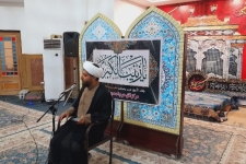 شب وداع با پیام‌آور کربلا؛ زمزمه‌های عاشورایی در حرم احمد بن اسحاق علیه‌الرحمه