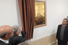 افتتاح مجتمع فرهنگی هنری آیت الله خامنه‌ای در سرپل ذهاب با حضور وزیر ارشاد