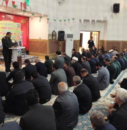 دیدار مسئولان با امام جمعه سرپل ذهاب بمناسبت دهه فجر و چهل و هفتمین سالگرد پیروزی انقلاب اسلامی