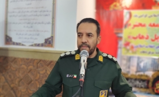 تجدید بیعت بسیجیان سرپل‌ذهاب با آرمان‌های انقلاب در نخستین روز دهه فجر