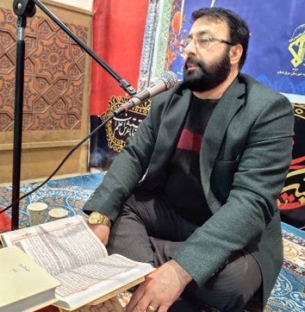 محفل انس با قرآن در حرم مطهر احمد بن اسحاق(ره) سرپل‌ذهاب برگزار شد