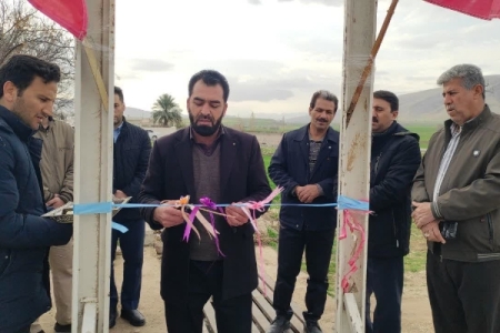 افتتاح طرح‌های عمرانی و حمایتی در سرپل‌ذهاب