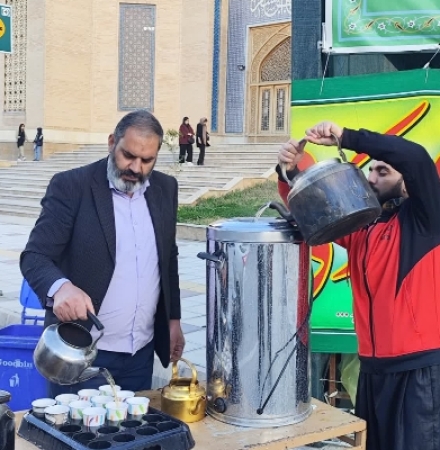 ایستگاه صلواتی به مناسبت نیمه شعبان و میلاد امام زمان (علیه‌السلام)