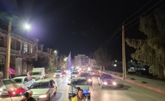 حماسه‌ای دیگر در دیار مقاومت/ کاروان «انتقام» مردم سرپل‌ذهاب به یاد سیدالشهدای مقاومت به حرکت درآمد