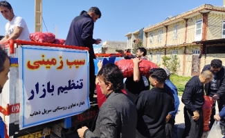 توزیع ۳۰ تنی سیب‌زمینی تنظیم بازار در سرپل‌ذهاب؛ قیمت مصوب ۴۵ هزار تومان