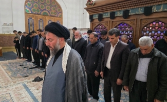 اقامه نماز جماعت مغرب و عشا در بیست‌وچهارمین روز ماه مبارک رمضان