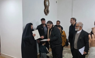 دیدار و دلجویی با خانواده شهید والامقام ستوانیکم رضا فلاحی