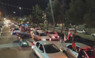 کاروان خودرویی مردم سرپل‌ذهاب؛ جلوه‌ای از وحدت در شب چهل و هفتم  حضور