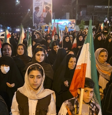 شکوه «قرار چهل و هشتم» در سرپل‌ذهاب؛ تجلی بیعت و حمایت مردمی