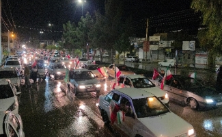 نمایش وحدت در شب‌های ماندگار؛ کاروان خودرویی مردم سرپل‌ذهاب به راه افتاد