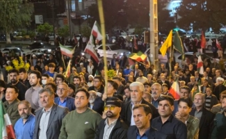 سرپلذهاب یک‌صدا برای ایران؛ اجتماع مردمی در خون‌خواهی از شهدا