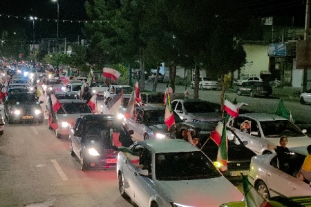 غرش عشق در جاده‌های سرپل‌ذهاب؛ کاروانی از ایمان به راه افتاد