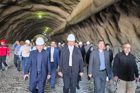 بازدید استاندار کرمانشاه از پروژه گردنه پاطاق؛ شتاب در تکمیل مسیر راهبردی کربلا