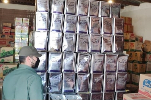 کشف ۲۴۱ میلیاردی لاستیک و حبوبات و روغن از کاسبان جنگ