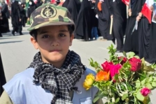 حضور باشکوه کودکان و نوجوانان سرپل‌ذهاب در رزمایش «جان‌فدا»