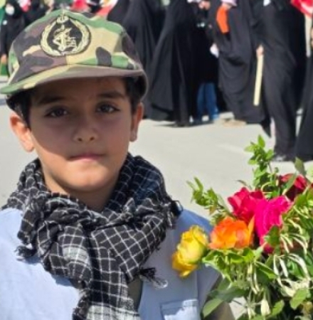 حضور باشکوه کودکان و نوجوانان سرپل‌ذهاب در رزمایش «جان‌فدا»
