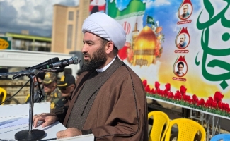 سخنرانی حجت‌الاسلام فاطمی‌نسب در اجتماع جان‌فدایان سرپل‌ذهاب؛ تأکید بر تداوم حضور مردمی و حفظ وحدت